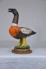 Art - Ron Burton, Duck Sculpture - Glazed pottery, Signed to base, H 51cm - 2