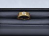 Jewellery - Gold ring with Diamond as tested, stamped 18 K, 9.6grams