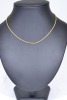 Jewellery - 10 K Gold rope chain (tested), 2.93g