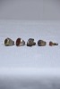 Jewellery x 5 - Men's tribal rings x4 plus a small gold-toned seal - 2