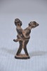 Erotic Figurine - Cast metal figures in erotic stance, H 6cm.