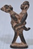 Erotic Figurine - Cast metal figures in erotic stance, H 6cm. - 2