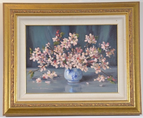 Art - Gary Baker, Cherry Blossoms, Oil on Board, 48 x 58