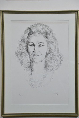 Art - Judy Cassal 1984, Dame Joan Southerland. 3/35 Lithograph