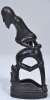 Erotic Figurine - African wood carved figurines, H 15cm.