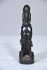 Erotic Figurine - African wood carved figurines, H 15cm. - 4