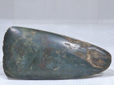 Tribal - Stone carving tool, greenstone axe, possibly New Zealand, 421grams, 17 x 8cm