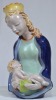 Religious Artifact - Madonna with Child, Austrian Porcelain, 26cm. - 2