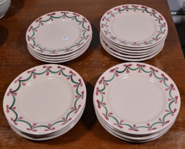 Pottery - Italian plates x 20