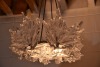 Lighting - Rene Lalique (signed, France) Champs Elysees Chandelier, original fitting from the Hardy Bros jewellery store Queen Street. - 3