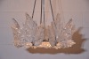 Lighting - Rene Lalique (signed, France) Champs Elysees Chandelier, original fitting from the Hardy Bros jewellery store Queen Street. - 9