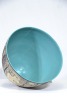 Pottery - J Harthoorn, Bowl featuring Leda and Swan, hand painted ceramic with paperwork, 17cm, 12cm cracked side. - 2