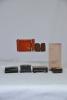 Wooden Items - 4x Russian lacquer boxes, x 3 Italian travel icons - 2