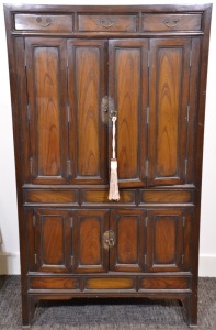 Furniture - Japanese cabinet with intrigue cupboard and doors, 142 cm x 80 cm x 48cm