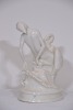 Figurine - Dressel and Kissler, Leader and Swan in white, Stamped P1137, 46 cm - 2