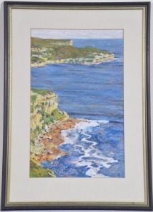 Art - Michael Biddulph, Sea scape pastille, 63 cm x 44 cm