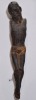 Religious Artifact - Crucifix, Early Carved Timber, Old crude item missing arms, H 25cm. - 2