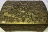 Large Embossed metal jewellery box, 36 cm x 25 cm x 20 cm approx. - 2