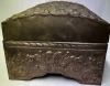 Large Embossed metal jewellery box, 36 cm x 25 cm x 20 cm approx. - 3