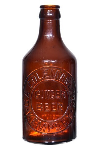 Glass Ginger Beer - Coleman & Co Ltd, Kempsey