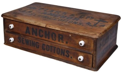 Advertising Box - Clark & Co, Anchor Mills