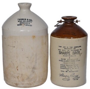 Australian Pottery x 2 - Sharpe Bros, Aus and Turner & Co, Sydney