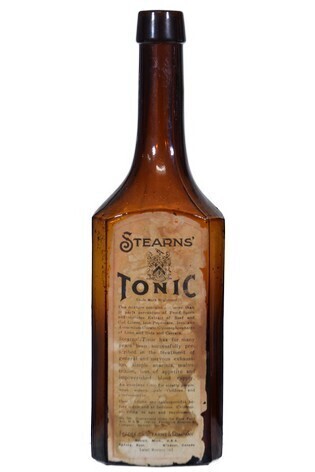 Tonic Bottle - Frederick Stearns & Co, Detroit