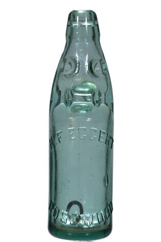 Codd Bottle - H.F Eggert, Rosewood