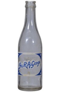 Ceramic Label - J. R. A. Genge, Forbes