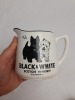 Whisky Water Jugs x 3 - Black & White - 2