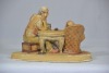 Figurines x 2 - 1 x Tavern scene and 1 x Hunting scene. - 2