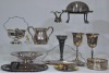 Antiques x 15 - Miscellaneous silver plated items.
