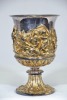 Antiques - Chalice featuring gilt relief with cherubs. Heavy and ornate. 23cm. - 3