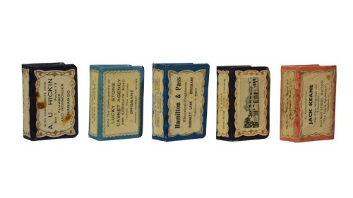Matchbox Covers x 5 - Queensland