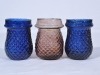 Victorian Fairy Lights x3 - Two Cobalt Blue, One Smokey Amethyst - 2