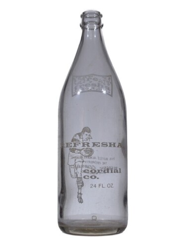 Ceramic Label - C/S 24oz - Refresher Cordial Co. West Wyalong