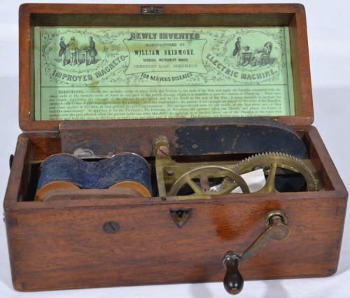 Pharmaceutical - Victorian Tens Machine by William Skidmore Sheffield