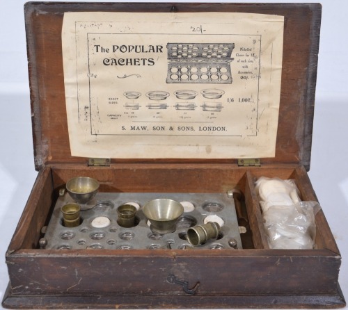 Pharmaceutical - Victorian S. Maw, Son & Sons, London Cachets Kit