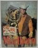 Tin Sign - Embossed Marlboro sign, 55 cm x 41 cm