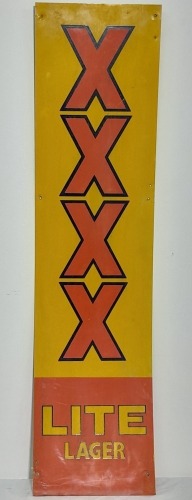 Tin Sign - XXXX lite large, 120 cm x 30 cm