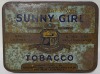Tobacco tin - Queensland's own Sunny Girl, Brisbane Aus