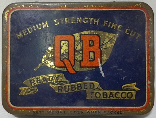 Tobacco tin - QB