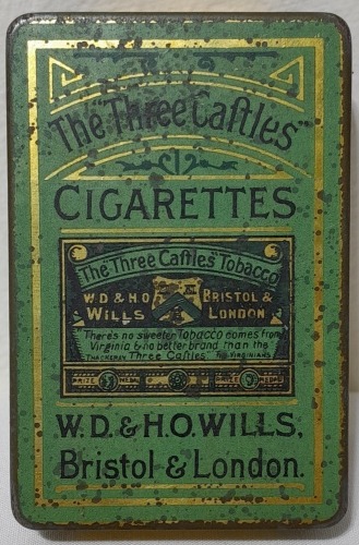 Tobacco tin - The Three Cafties, WD & HO Wills, Bristol & London