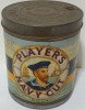 Tobacco tin - Players Navy Cut (round tin)