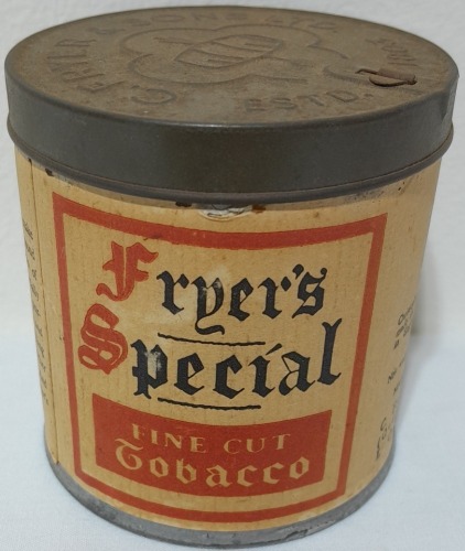 Tobacco tin - Fryers Special Fine Cut Tobacco