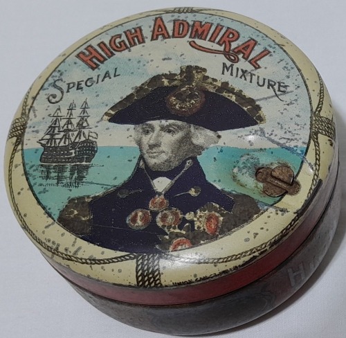 Tobacco tin - High Admiral, Melbourne
