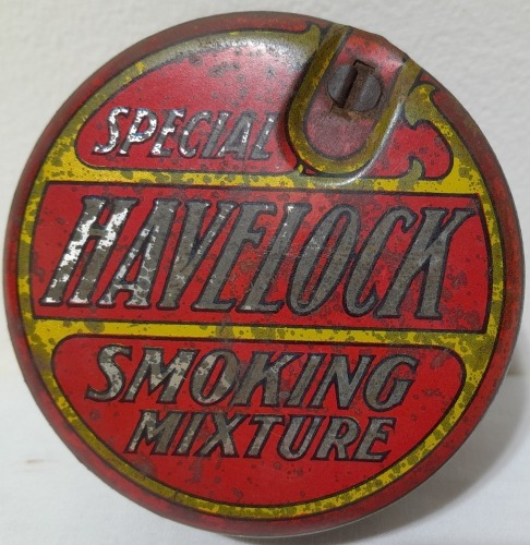 Tobacco tin - Red Havelock Smoking Mixture, Melbourne