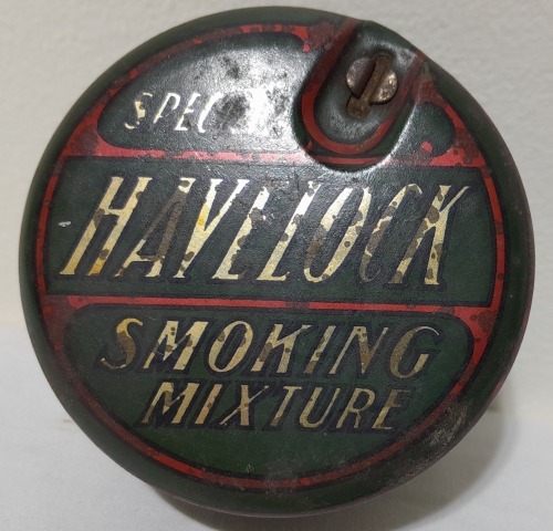 Tobacco tin - Green Special Havelock Smoking Mixture, Melbourne