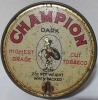 Tobacco tin - Champion Dark Highest Grade Cut Tobacco, Sydney