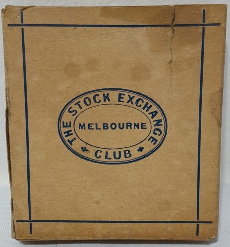 Cigarette Box - Stock Exchange, Melbourne